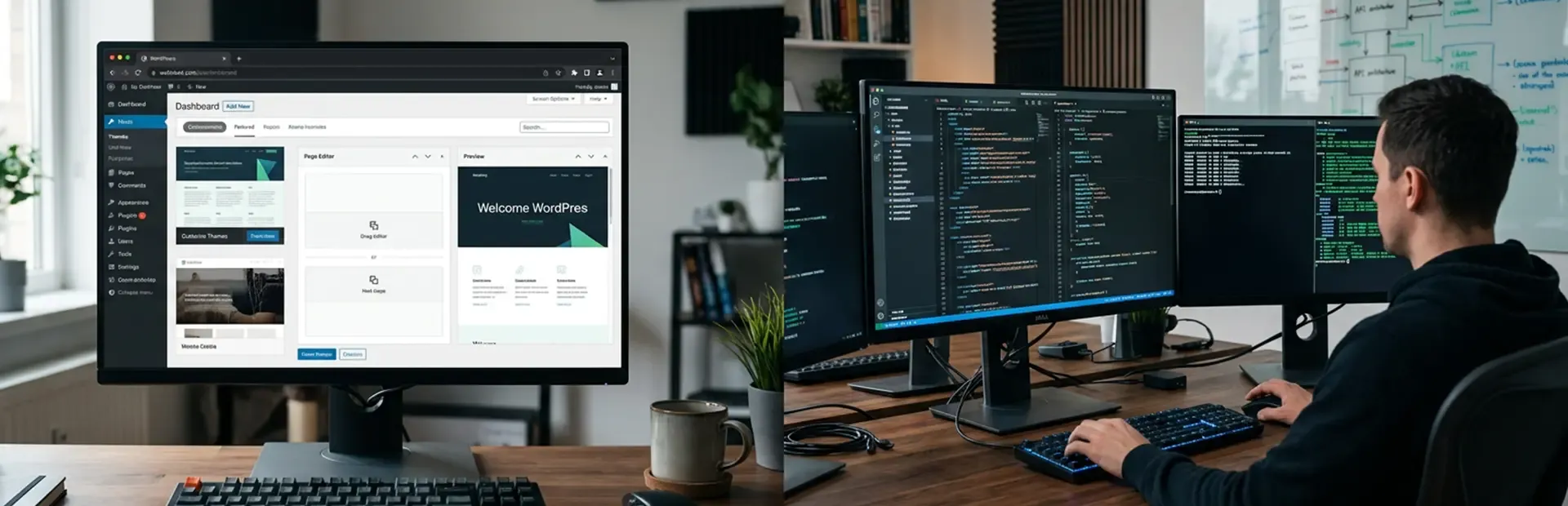 WordPress vs. Custom Website Through 6 Technical Differences That Matter