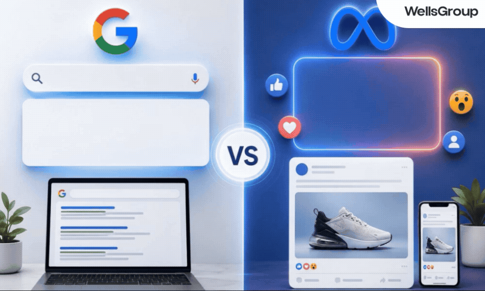 google vs meta